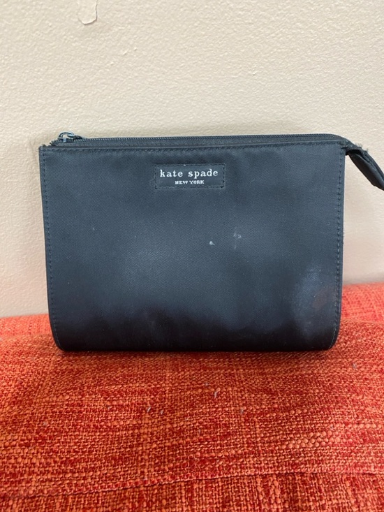 kate spade Handbags - VTG 90s Kate Spade Satin Sam Makeup Case Bag Pouch